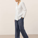 100% Linen Tie Cardigan Top DAKOTA