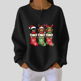 Gabrielle - Christmas Stocking Sweater