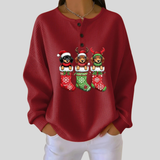 Gabrielle - Christmas Stocking Sweater