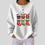 Gabrielle - Christmas Stocking Sweater