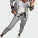 Ella - Women's Loose Pants Set with Blazer