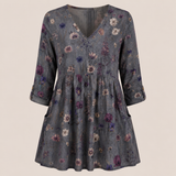 Audrey | Long Sleeve Blouse with V-Neck