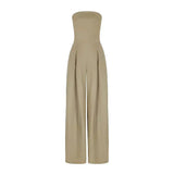 Nina - Dungaree Set with Lace Straps