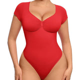 V Neck Tummy Control Seamless Shapewear