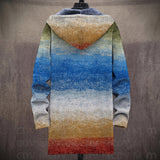 Louisa - Multicoloured Horizon Gradient Print Jacket
